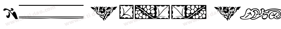 P22 Arts And Crafts字体转换